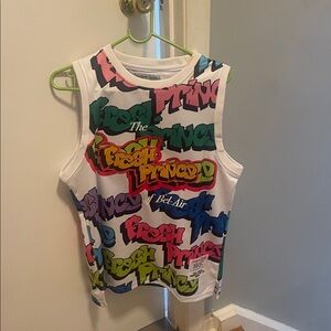 Fresh Prince Graphic Tank Top jersey , stitched